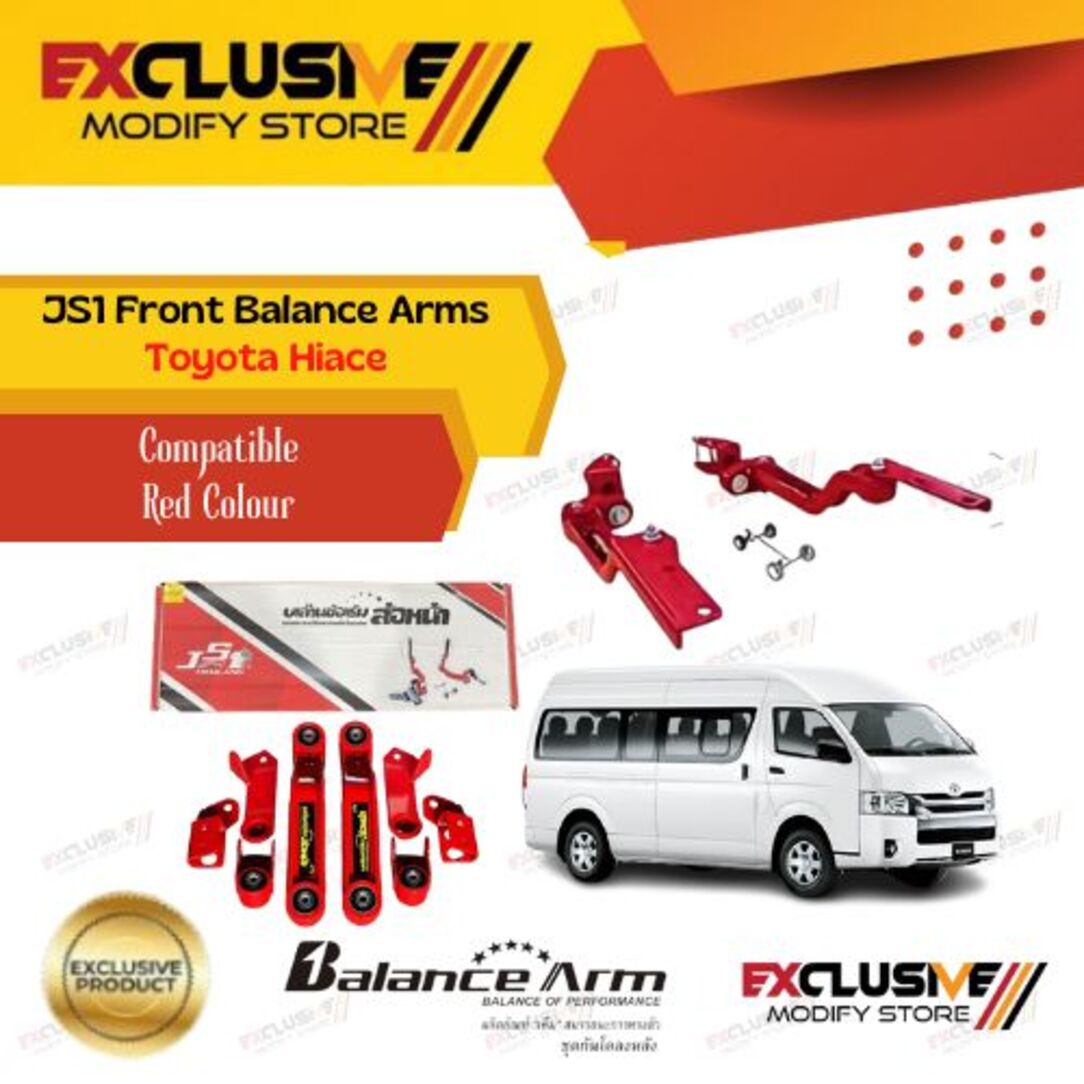Front stabilizer balance arm JS1 Thailand original Hiace 2019 - 2023 Harga 3,600,000 rupiah*Gratis Ongkir