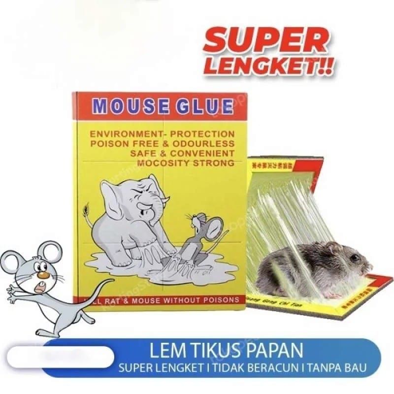 Strong Board Mouse Trap Glue Harga  16,900 rupiah*Gratis Ongkir