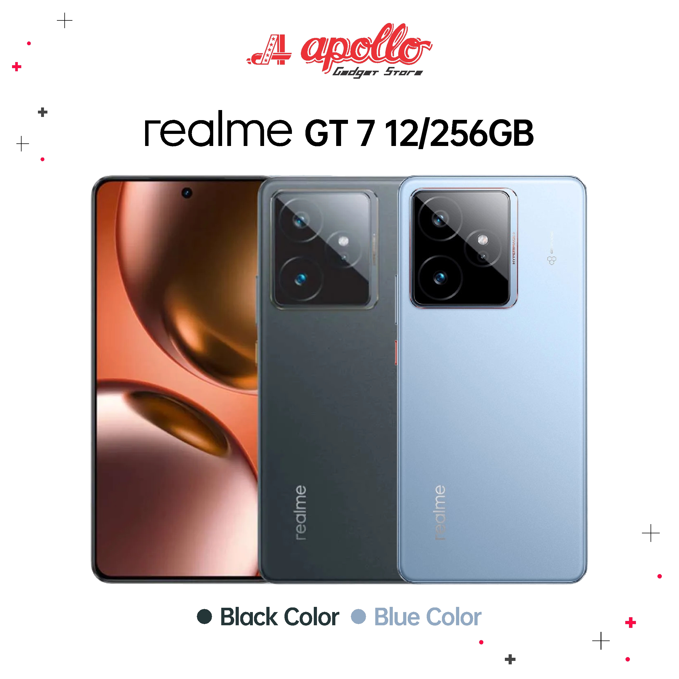 Realme GT 7 12/256GB Garansi Resmi Indonesia Harga 8,499,000 rupiah*Gratis Ongkir