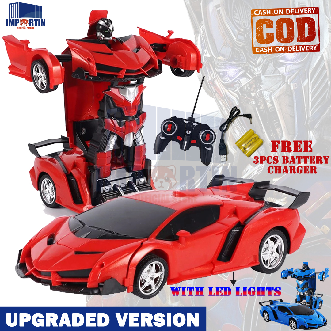 RC MOBIL REMOTE TRANSFORMER ROBOT/ REMOTE CONTROL MOBIL SPORT CAR ROBOT TRANSFORM/ RC CAR TRANSFORMER 1: 18 MOBIL REMOT JADI ROBOT BATERAI CAS/ MAINAN AUTOBOT REMOT KONTROL MOBIL BERUBAH JADI ROBOT/ REMOTE CONTROL CAR MOBIL ROBOT MAINAN ANAK Harga 97,500 rupiah*Gratis Ongkir