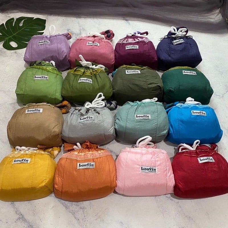 Mukena Traveling Parasut Loufie Jumbo