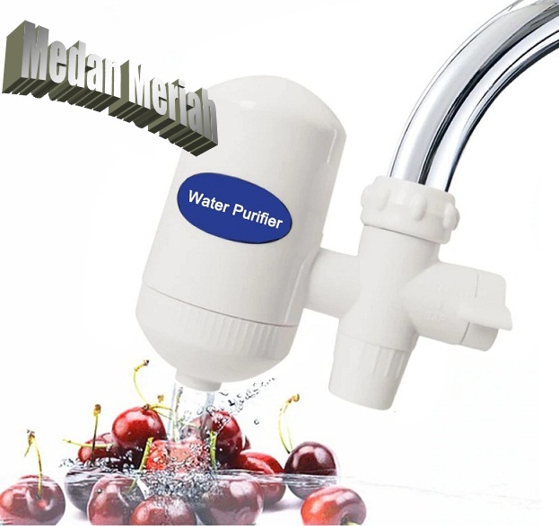 MEDAN MERIAH Hi tech SWS Ceramic Water Purifier Saringan Filter Keramik Penyaring Penjernih Keran Kran Air Harga 35,000 rupiah*Gratis Ongkir