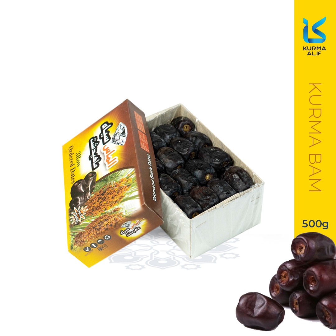 Kurma Bam 500 gr | Kurma Anggur Premium Original Oleh Oleh Haji Umroh KURMA ALIF