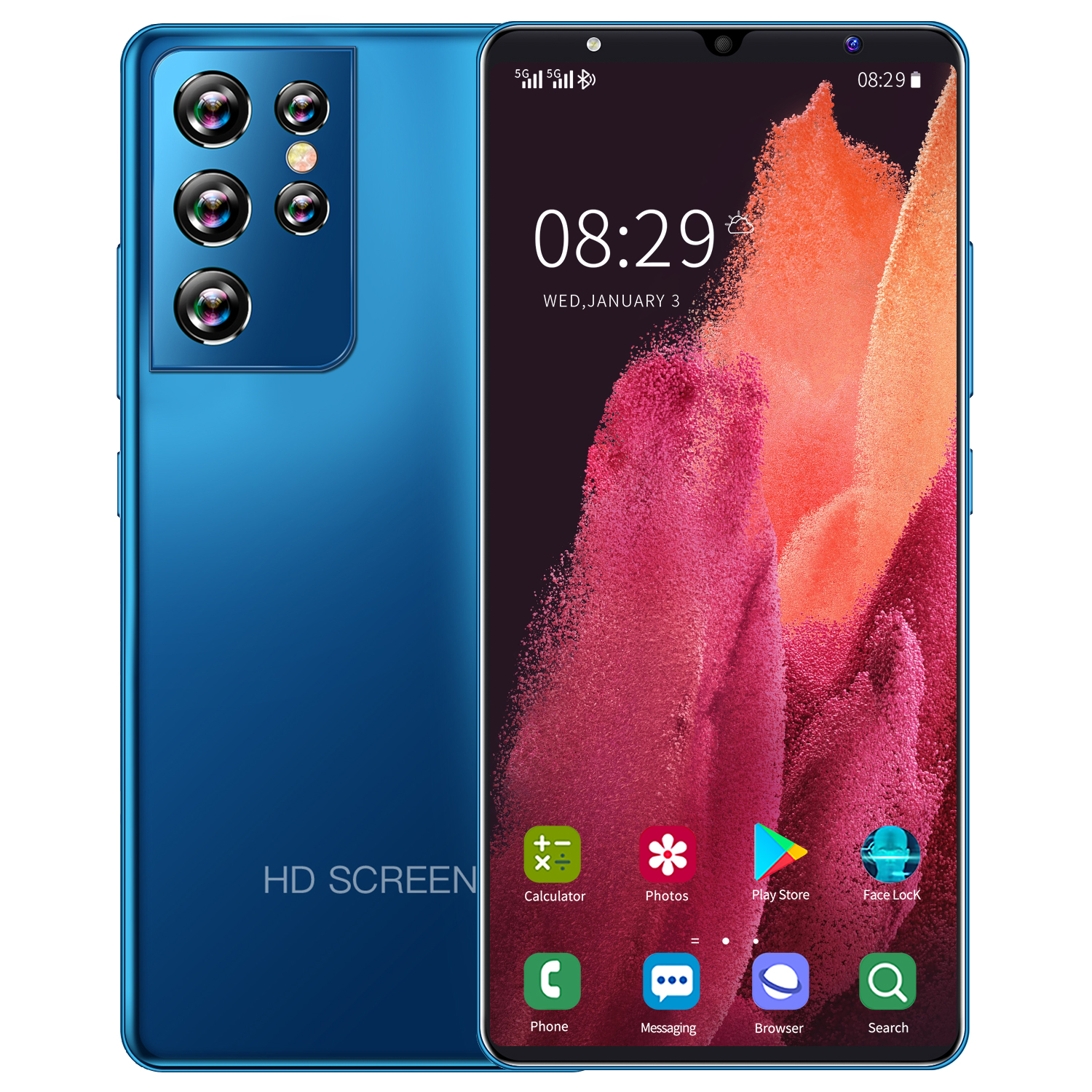 hp android 4g 300 ribuan cuci gudang Galaxy S21 Ultra RAM 6GB ROM 128GB Android 10.0 S21 Ultra smartphone murah original smartphone for gaming PUBG free fire gaming phone 💥【Terbaru 2021 hp Murah+COD】\thp android murah 300 rb cuci gudang