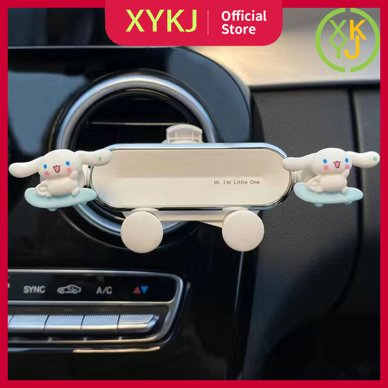 XYKJ Car Holder HP Mobil Holder Hp Buat Di Sudut Keluaran Angin Mobil Lucu Cinnamoroll Stand Holder HP Universal Harga 53,498 Ringgit*Penghantaran Percuma