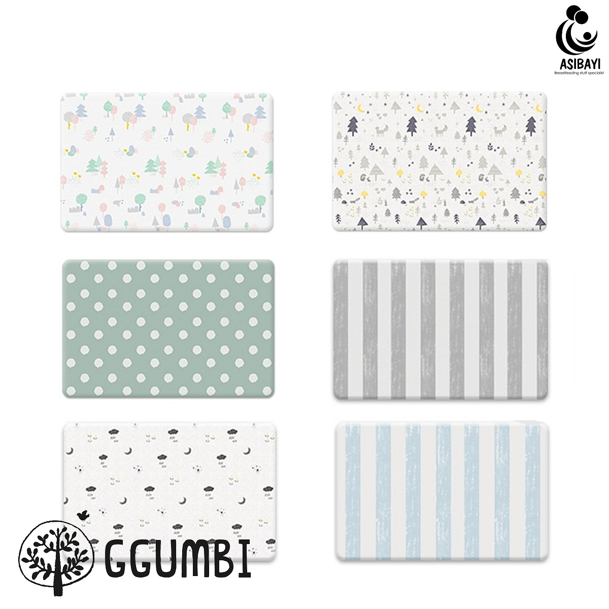Ggumbi Licoco Premium Play Mat Made in Korea Playmat Karpet Matras