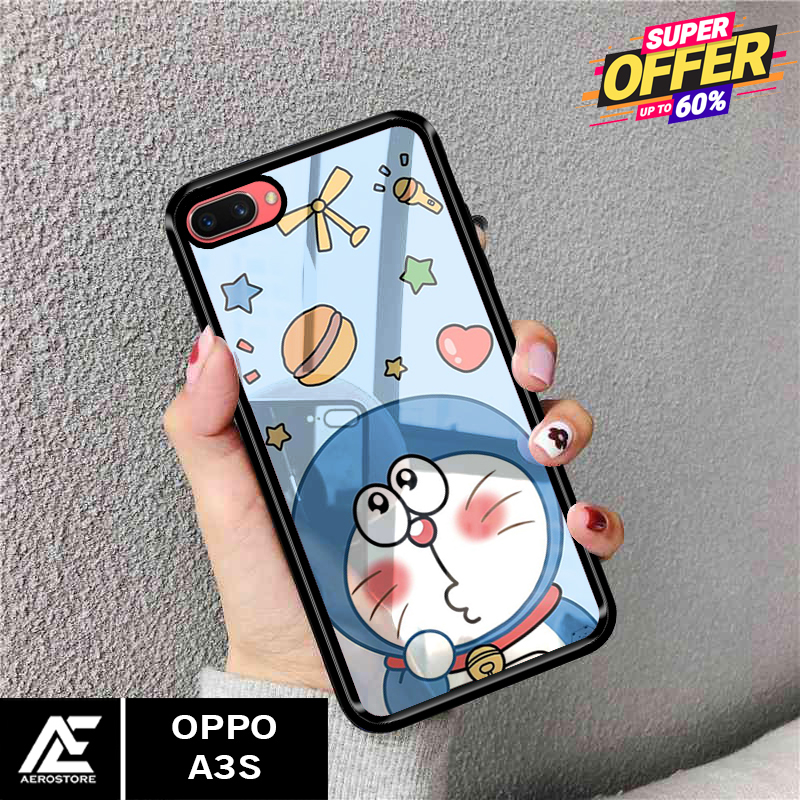 Case OPPO A3S Casing OPPO A3S Terbaru 2021 Aero Case DORAEMON