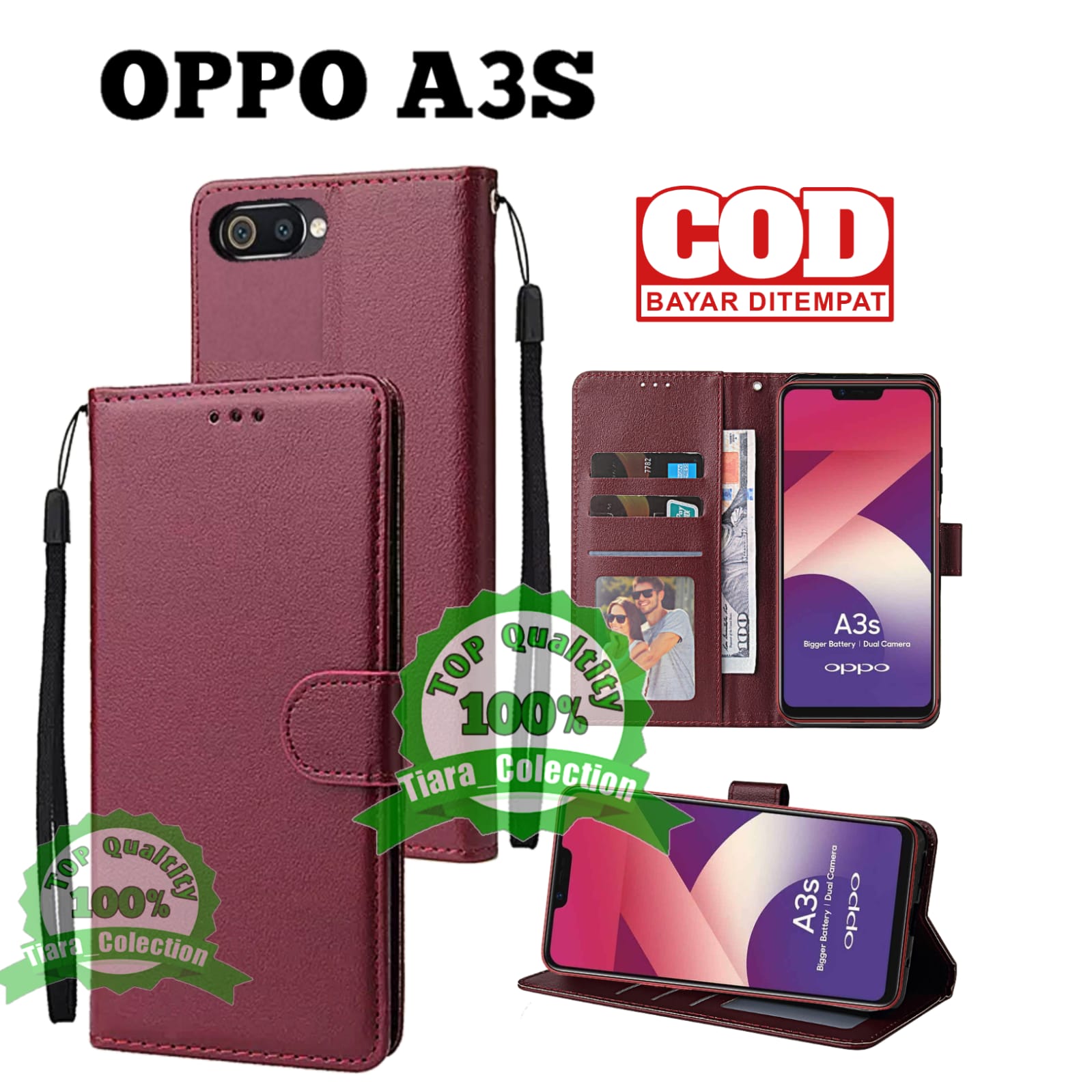 Jual Silikon Dompet Hp Oppo A3s Karakter Terbaru Feb 2025