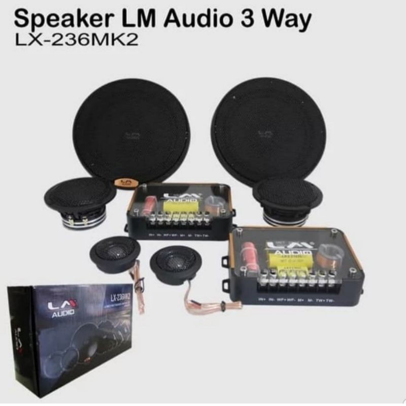 speaker 3 way lm audio