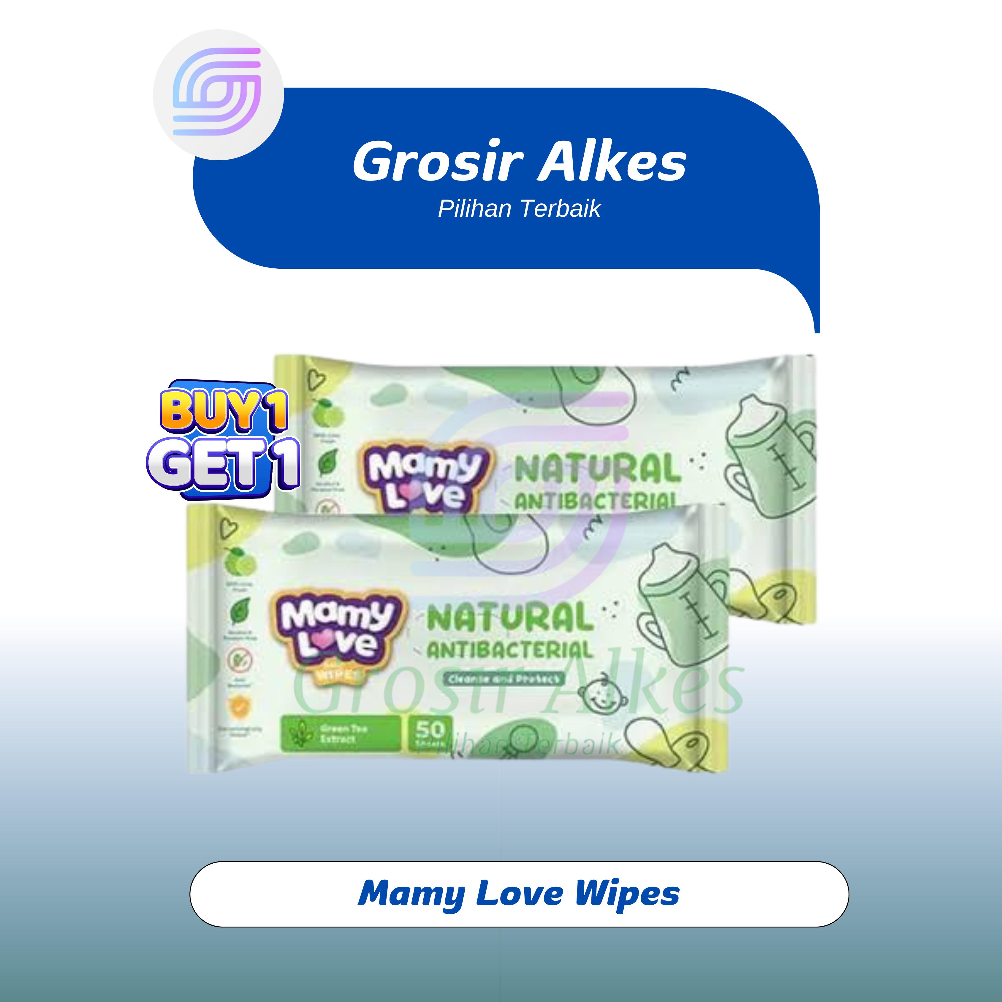 Antibacterial Mamy Love Wipes MamyPoko Baby Wipes Fragrance Free