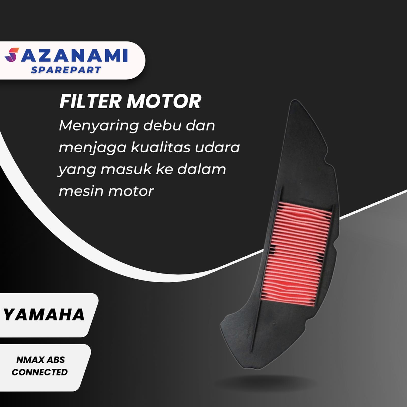 Yamaha Nmax Abs Connected Aerox Abs Connected Motorcycle Air Filter Harga 19,500 rupiah*Gratis Ongkir