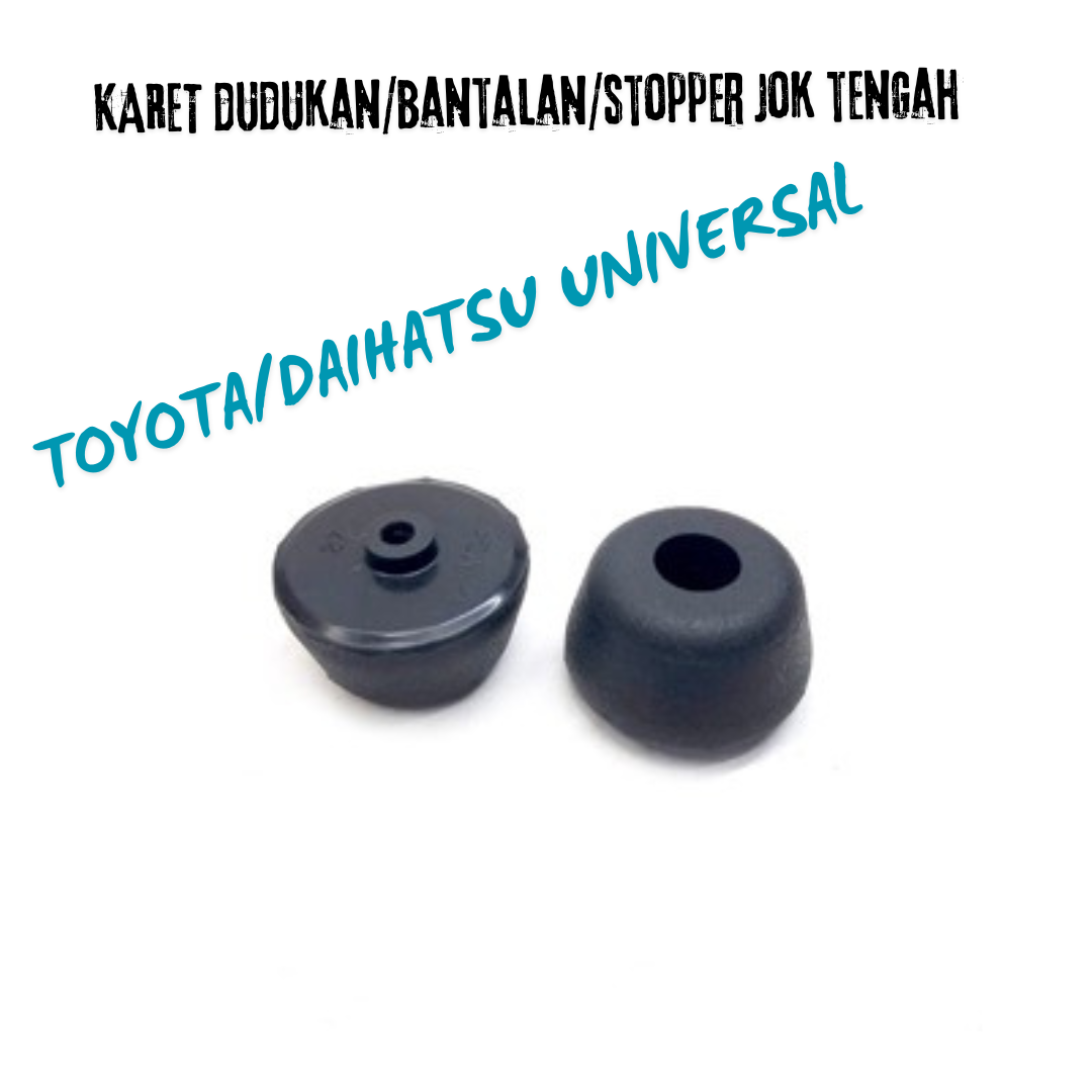 Karet dudukan/bantalan/stopper jok tengah/belakang Toyota/Daihatsu universal Harga 20,000 rupiah*Gratis Ongkir