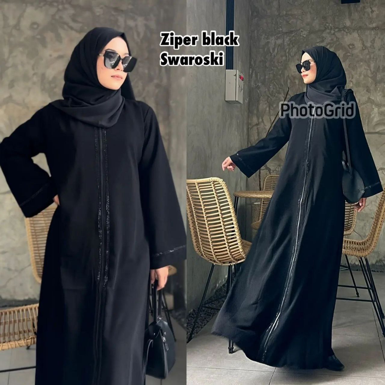 Beli Baju Gamis Abaya Arab Hitam Turki Online Harga Terbaik