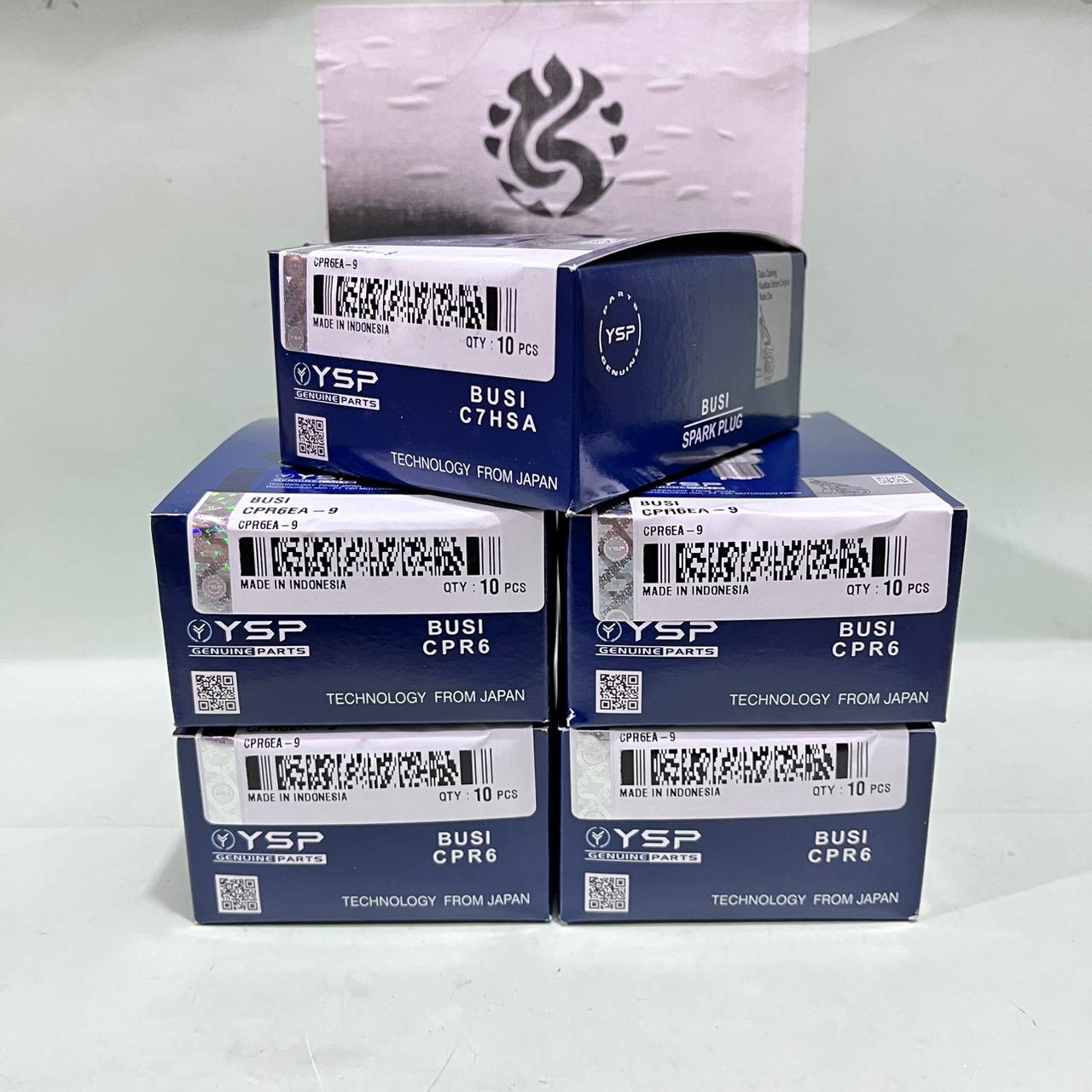 (Package of 50) 100% Original Ysp Bp5Es Spark Plugs Motorcycle Built-In Spare Parts Harga 637,750 rupiah*Gratis Ongkir