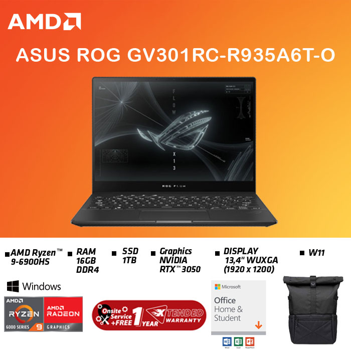 ASUS ROG Flow X13 GV301RC-R935A6T-O