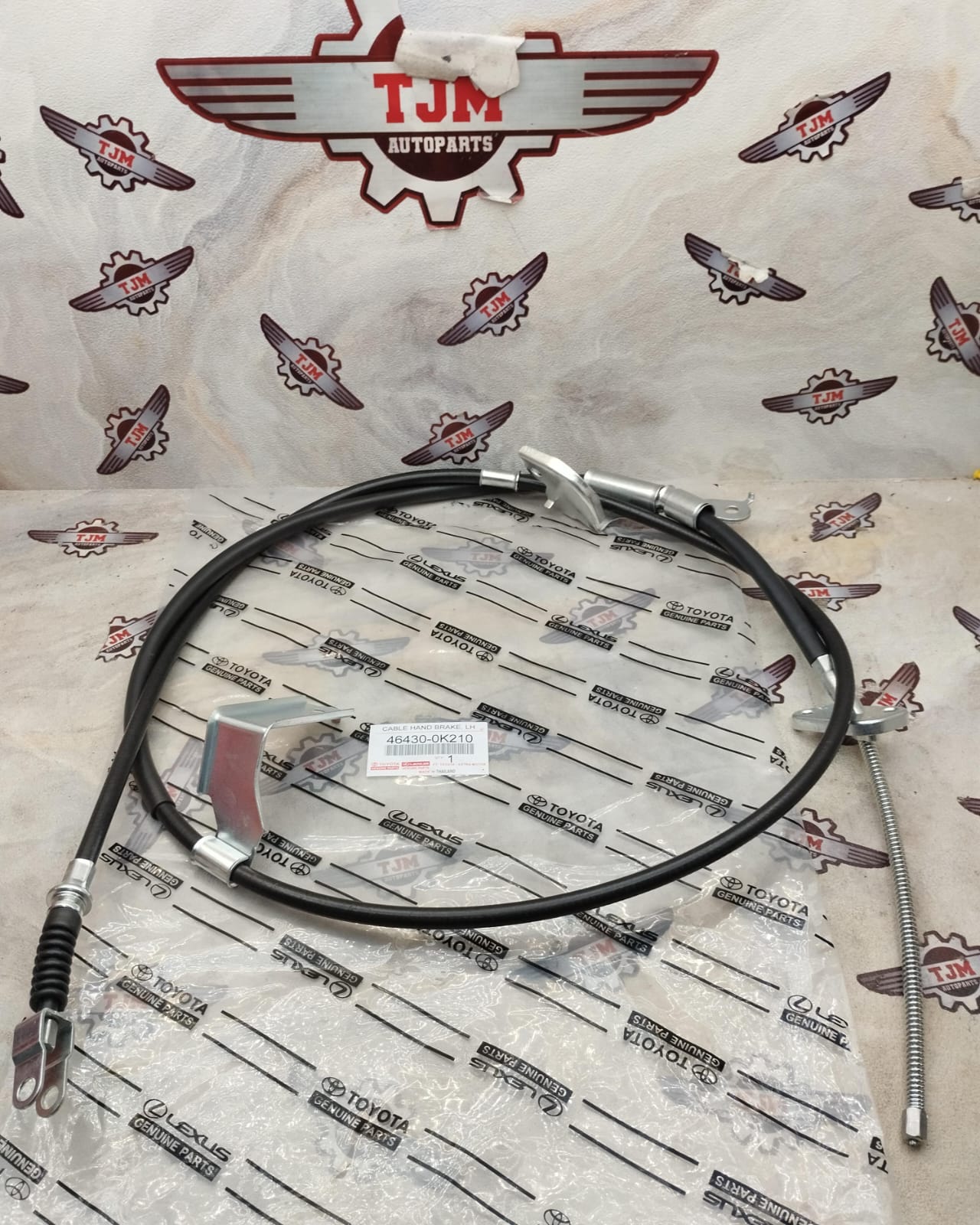 Hand Brake Cable Left Rear Hand Brake Cable Lh Toyota Hilux Revo 46430-0K210 Harga  155,000 Ringgit*Penghantaran Percuma
