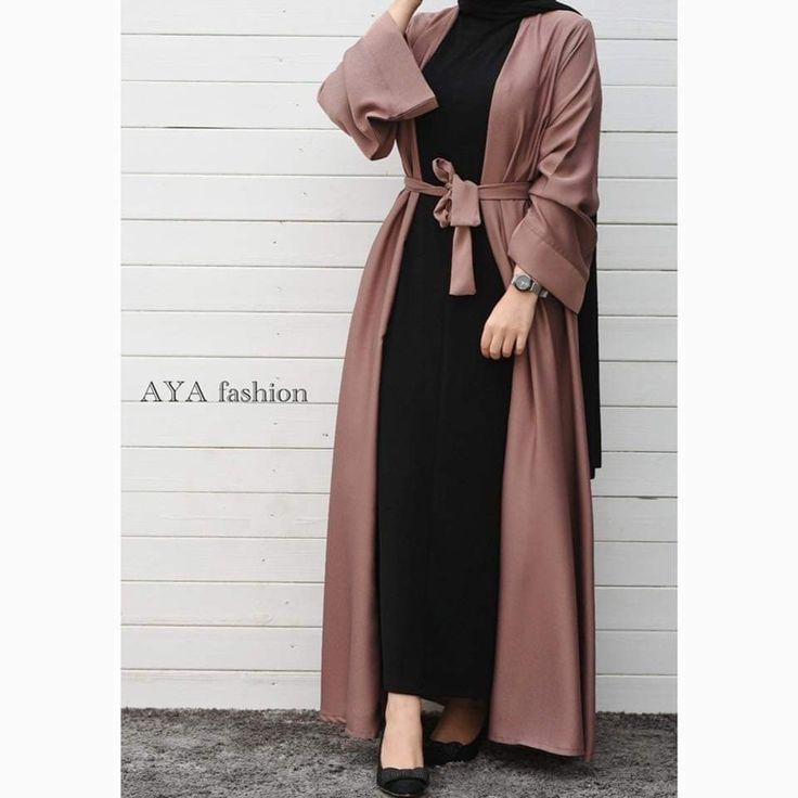 AliShop]- Long outer ceruty babydoll // Outer abaya simpel // Aya