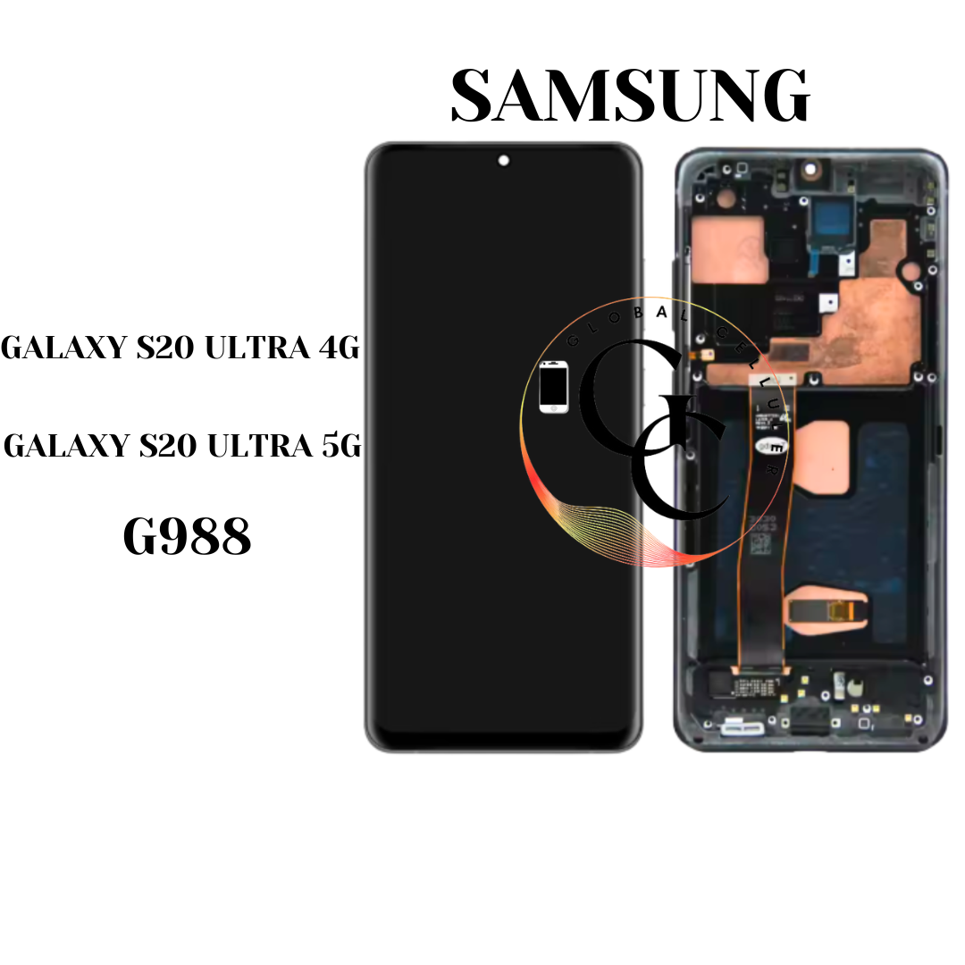 Lcd+Frame Samsung Galaxy S20 Ultra 4G 5G G988 Original (Lcd