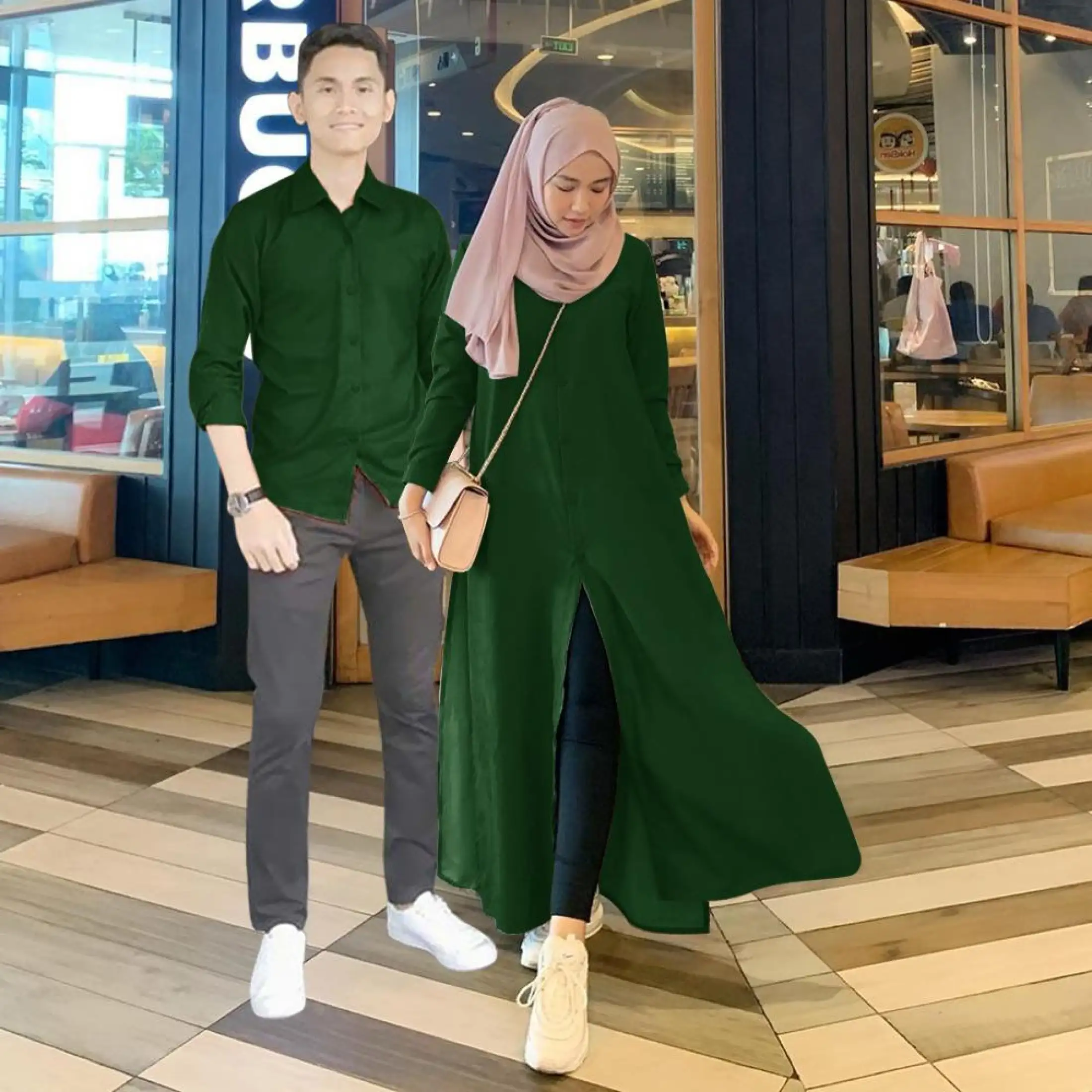 Grosir Jakarta Cp Nakasi Pakaian Couple Terbaru 2021 Baju Couple Kekinian Outfit Kondangan Kasual Kemeja Panjang Pria Couple Pria Wanita Lazada Indonesia