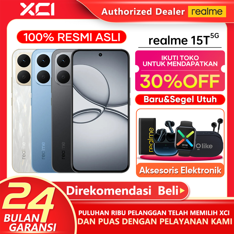 Realme 15t 5g (8/128)(8/256) - Ip66/68/69 Best Waterproof, 7000Mah 60W, 50Mp Front & Rear Cameras Giá 3,999,000 Đồng*Miễn phí vận chuyển