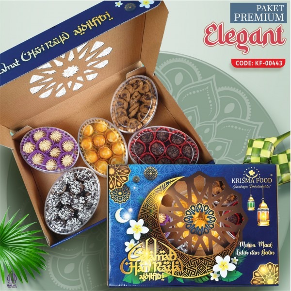 KRISMA FOOD HAMPERS SILVER atau GRAND isi 5 toples 600gr โ Parcel