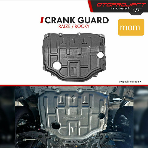 "[COD] PROMO ONGKIR...!! PELINDUNG BAWAH MESIN MOBIL RAIZE - CRANK GUARD Toyota RAIZE/ROCKY TITANIUM 1.5 mm -EC1-TY-RE-CG-Pelindung bawah mesin/ - CRANK GUARD OTOPROJECT RAIZE/ROCKY TITANIUM 1,5MM Giá 899,999 Đồng*Miễn phí vận chuyển