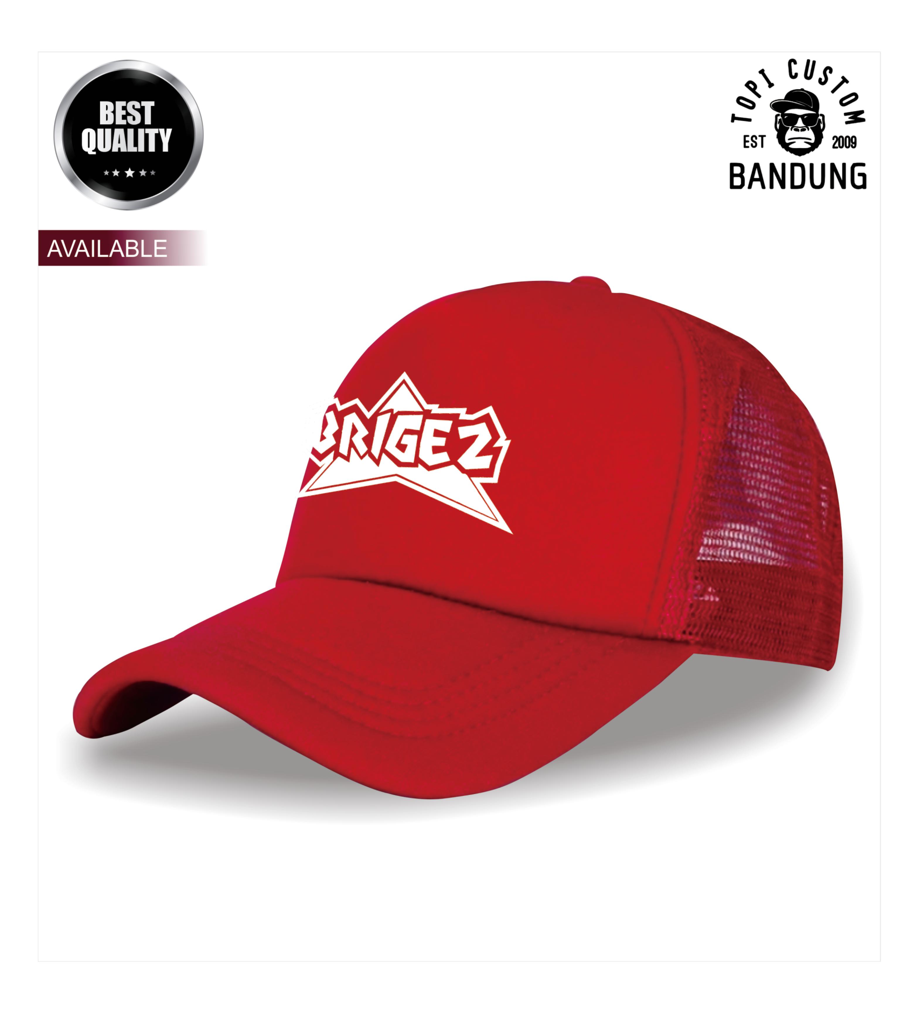 Topi Trucker BRIGEZ Pria Wanita Topi 