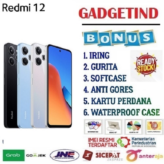 SALE Xiaomi Redmi 12 (8GB/128GB) | (8GB/256GB) Layar: 6.79” FHD+ DotDisplay MediaTek Helio G88 - Garansi 12 Bulan Harga  1,475,000 Ringgit*Penghantaran Percuma