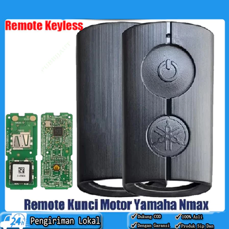 Remote Motorcycle Key for Yamaha Nmax New Keyless Xmax Aerox Lexy Freego Fazzio Filano Hyb Harga 126,900 rupiah*Gratis Ongkir