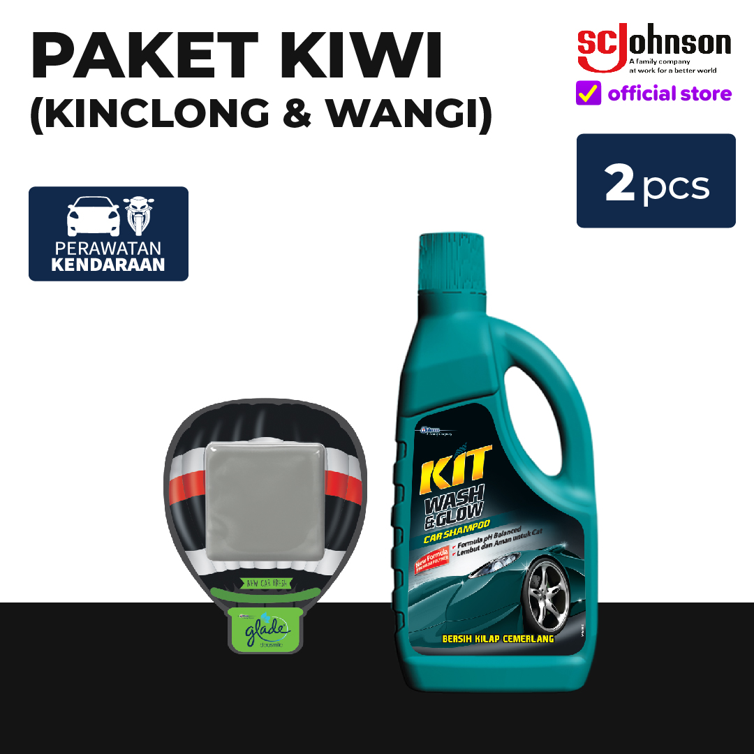 Paket KiWi (Kinclong & Wangi) Harga 47,866 Ringgit*Penghantaran Percuma