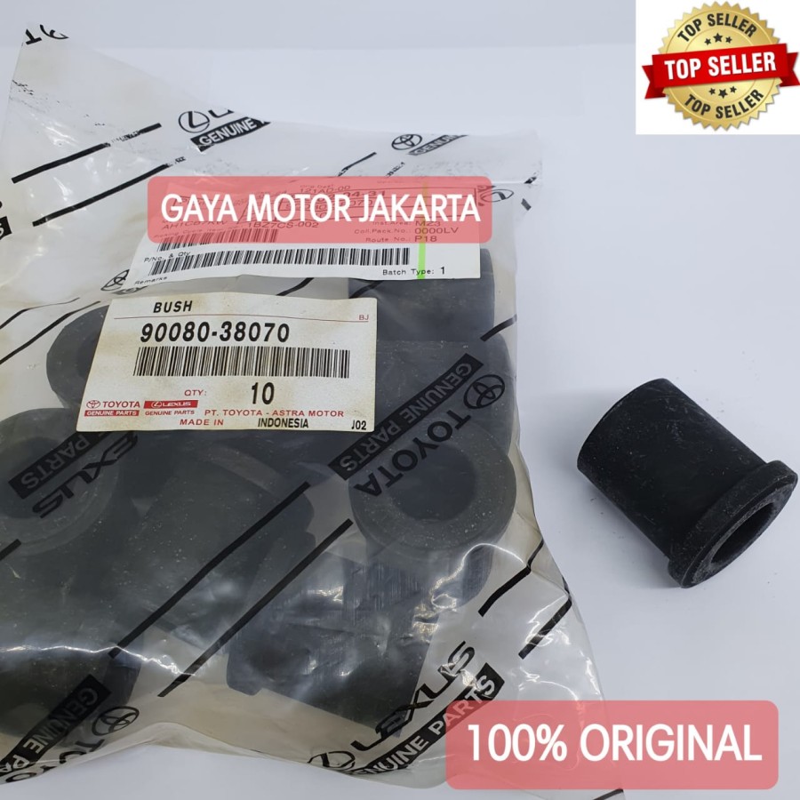 Karet Bushing-Bush-Bosper Kijang 90080-38070 Harga 13,000 rupiah*Gratis Ongkir