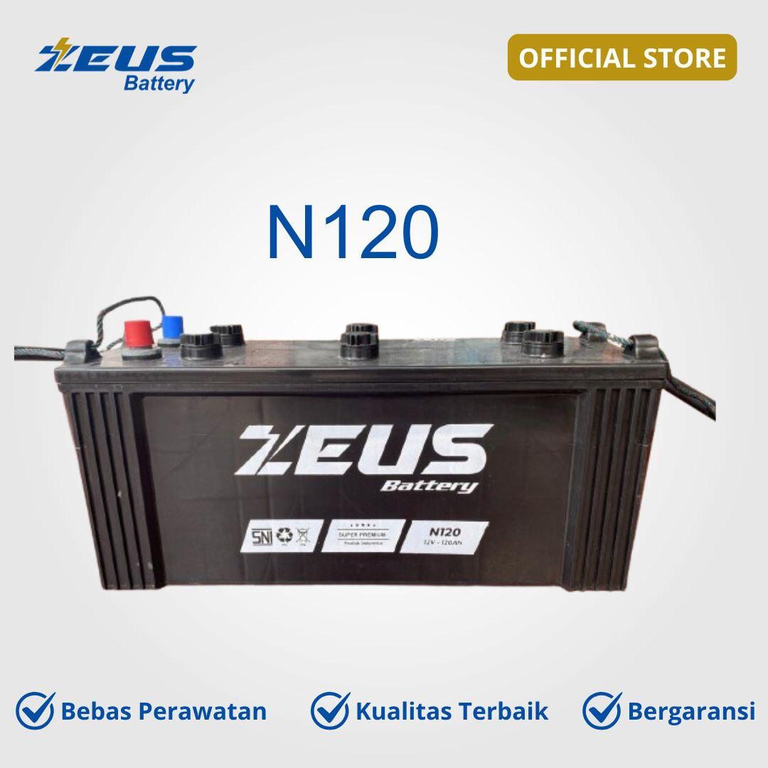 Aki Mobil Daihatsu Truck DV ZEUS N120 MF Aki Kering Harga 2,380,000 rupiah*Gratis Ongkir