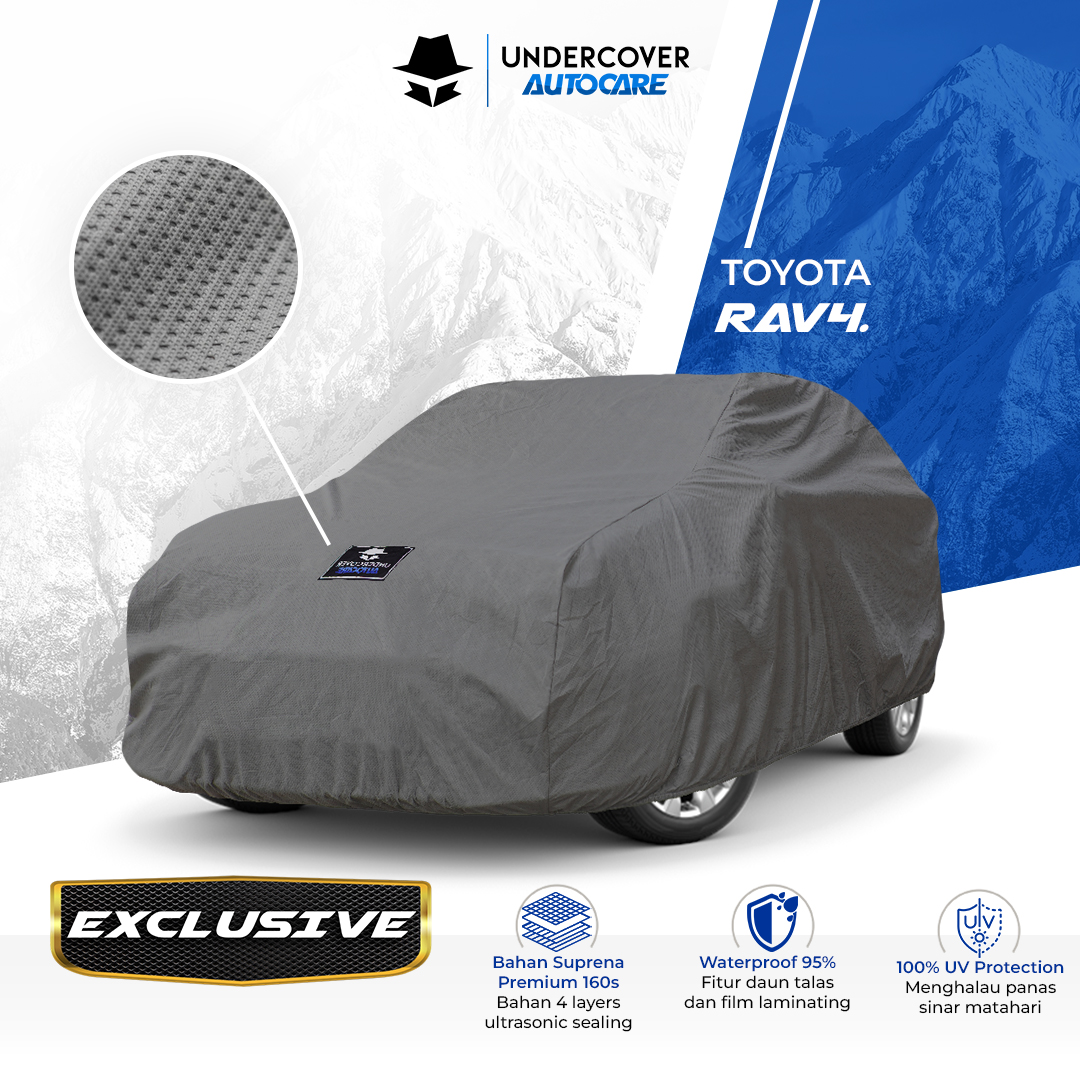 Undercover Autocare - Cover Mobil Toyota RAV4 Exclusive Harga 1,193,000 rupiah*Gratis Ongkir