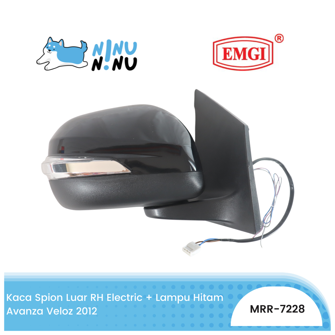 Kaca Spion Elektrik Toyota Veloz tahun 2012 Emgi Harga 989,250 rupiah*Gratis Ongkir