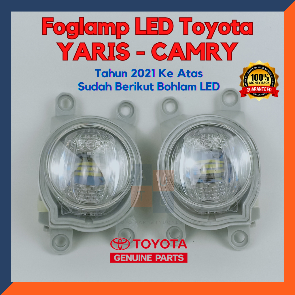 Foglamp LED Yaris Camry 2021 UP Harga 297,300 rupiah*Gratis Ongkir