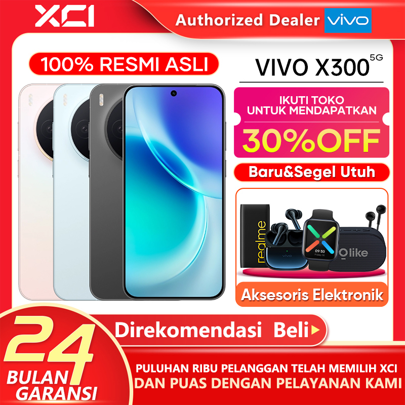 [New Launch] Vivo X300 5g (12/256)(16/512) - 200Mp Zeiss Main Camera, Dual-View Stage Video Harga  14,999,000 Ringgit*Penghantaran Percuma