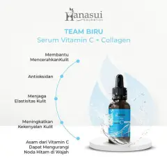 Hanasui SERUM VITAMIN C + COLLAGEN - Perawatan Wajah