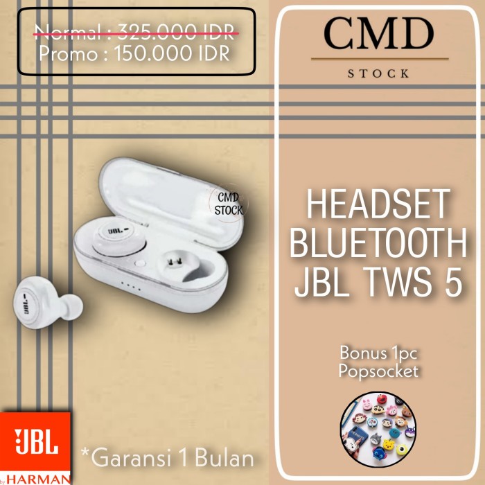 jbl tws 5 original harga