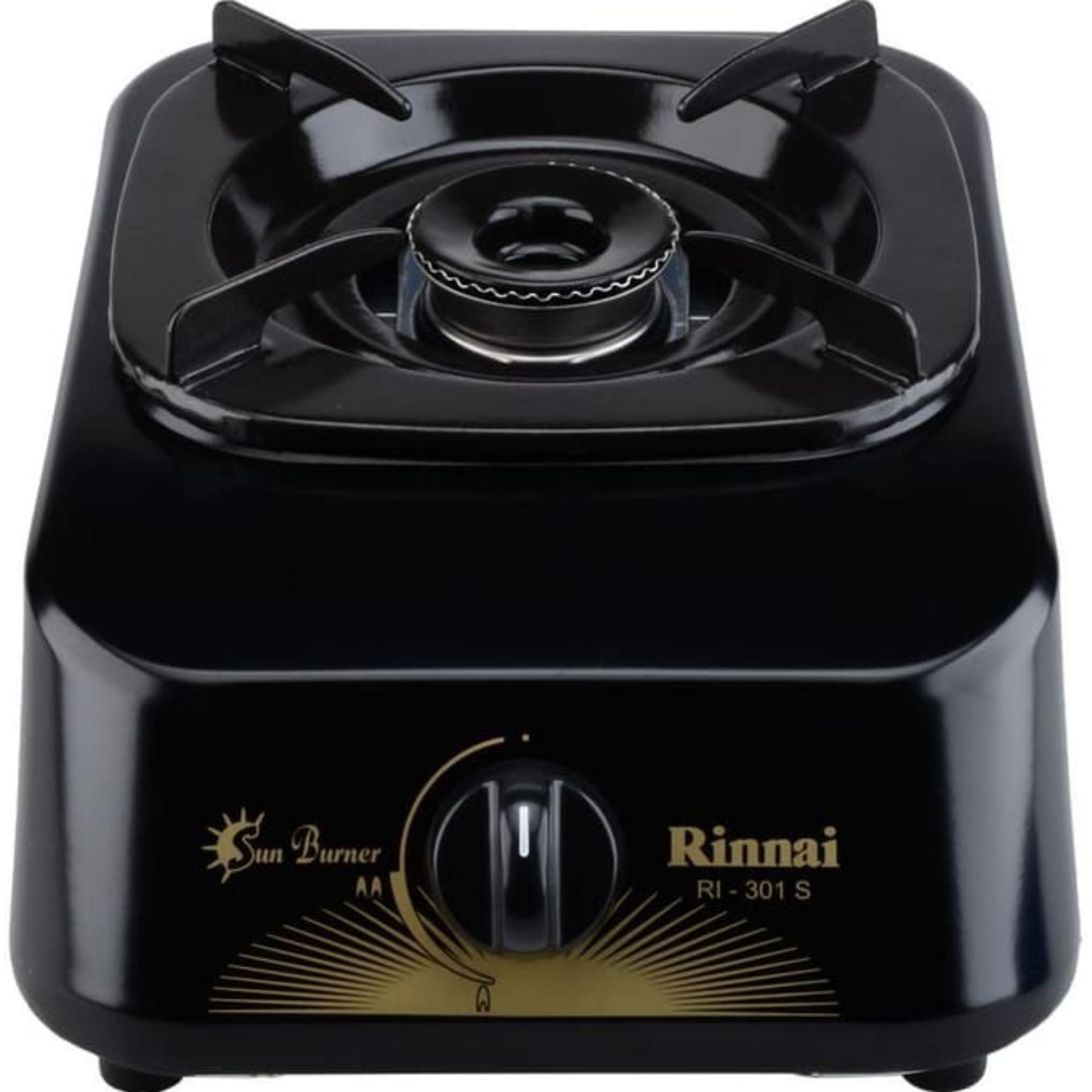 Rinnai Kompor Gas 1 Tungku Teknologi Sun Burner - RI301S - FREE ONGKIR Jabodetabek Harga 203,900 rupiah*Gratis Ongkir