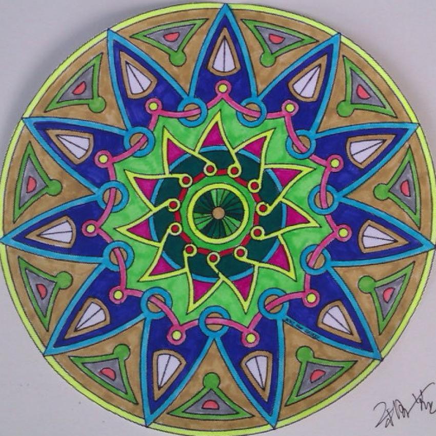 1PCS Zen Mandalas 2016 New Secret Garden An Inky Treasure Hunt AndColoring Book For Children