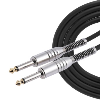 Gambar 3 Meters  10 Feet Guitar Instrument Mono Cable Straight 1 4 InchTRS to Straight 1 4 Inch TRS Male Plug PVC Jacket   intl