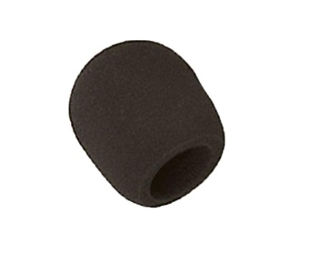 Gambar akerfush Microphone Ball Type Sponge Windscreen Foam Cover,Black  intl