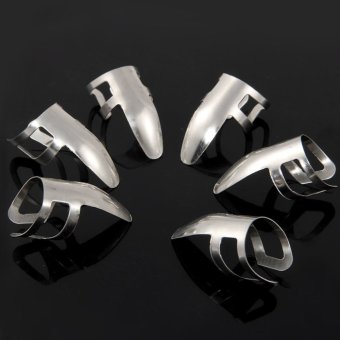 BolehDeals 6 Buah Stainless Steel Plectrums Picks Gitar Banjo Gitarkecil Untuk Jari - Internasional November 2018 - 5 BolehDeals 6 buah Stainless Steel Plectrums Picks Gitar banjo gitarkecil untuk jari - Internasional - 5