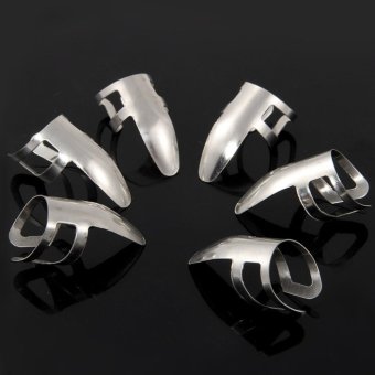 BolehDeals 6 Buah Stainless Steel Plectrums Picks Gitar Banjo Gitarkecil Untuk Jari - Internasional November 2018 - 2 BolehDeals 6 buah Stainless Steel Plectrums Picks Gitar banjo gitarkecil untuk jari - Internasional - 2
