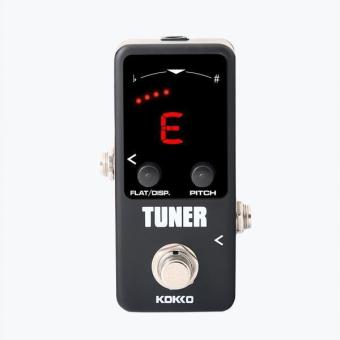 Gambar BolehDeals Flanger FTN2 Mini penyetel Pedal efek gitar Pedal layarLED hitam   Internasional