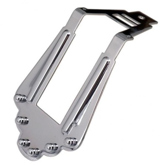 Gambar BolehDeals Vintage Jazz Guitar Bridge Tailpiece Repalcement forElectric Guitar Silver   intl