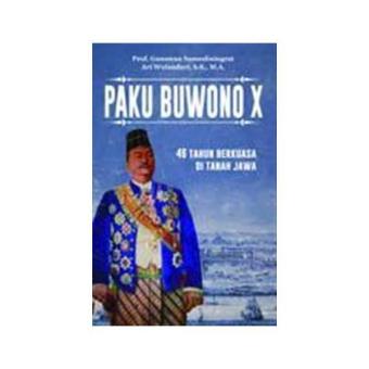 Gambar Buku Paku Buwono X