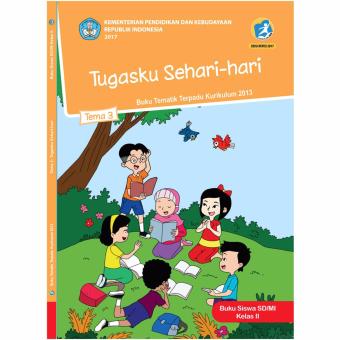 Gambar Buku Tematik Kelas 2 Tema 3 Revisi 2017 (New)