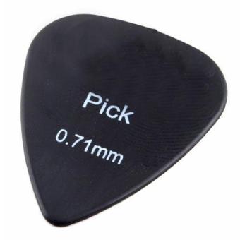 Gambar BUYINCOINS Smooth Nylon 0.71mm Guitar Picks Plectrums #3 Multicolor