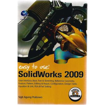 Gambar EASY TO USE!SOLIDWORKS 2009+CD, Sigit Agung Prabowo